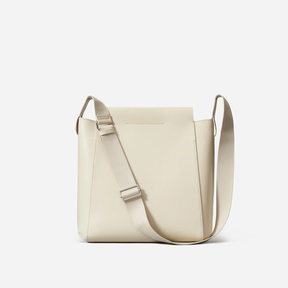Everlane Cream Crossbody Tote Bag